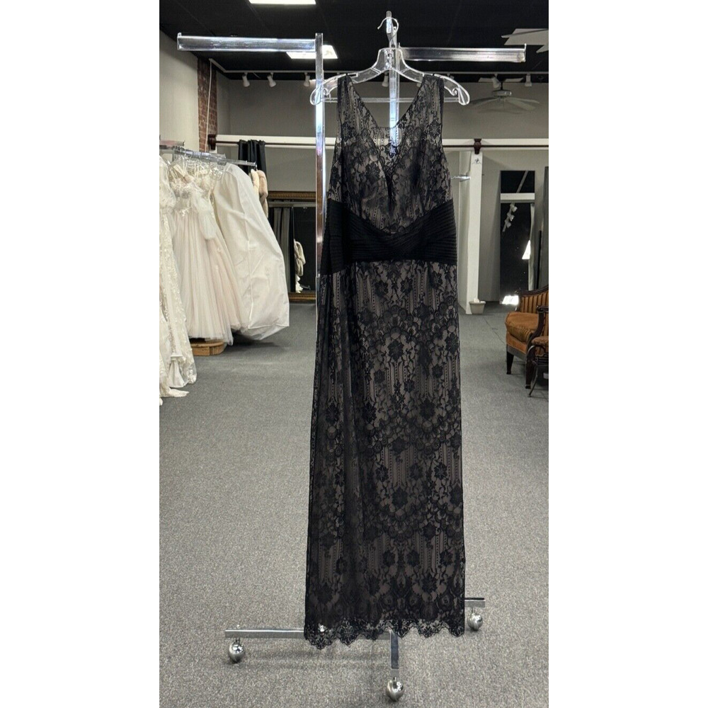 Jade Couture K188011 Cap Sleeves Mother Of The Bride Dress Sz. 16 (SAMPLE) - Picture 7 of 8